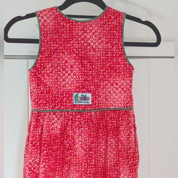 VTG Watermelon Girl's Overall Summer Whimsical Garden Playtime Tropical 6 - Picture 5 of 9